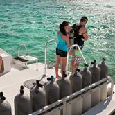 Cayman Islands Scuba Diving Holiday. Little Cayman Dive Centre. Gearing Up.